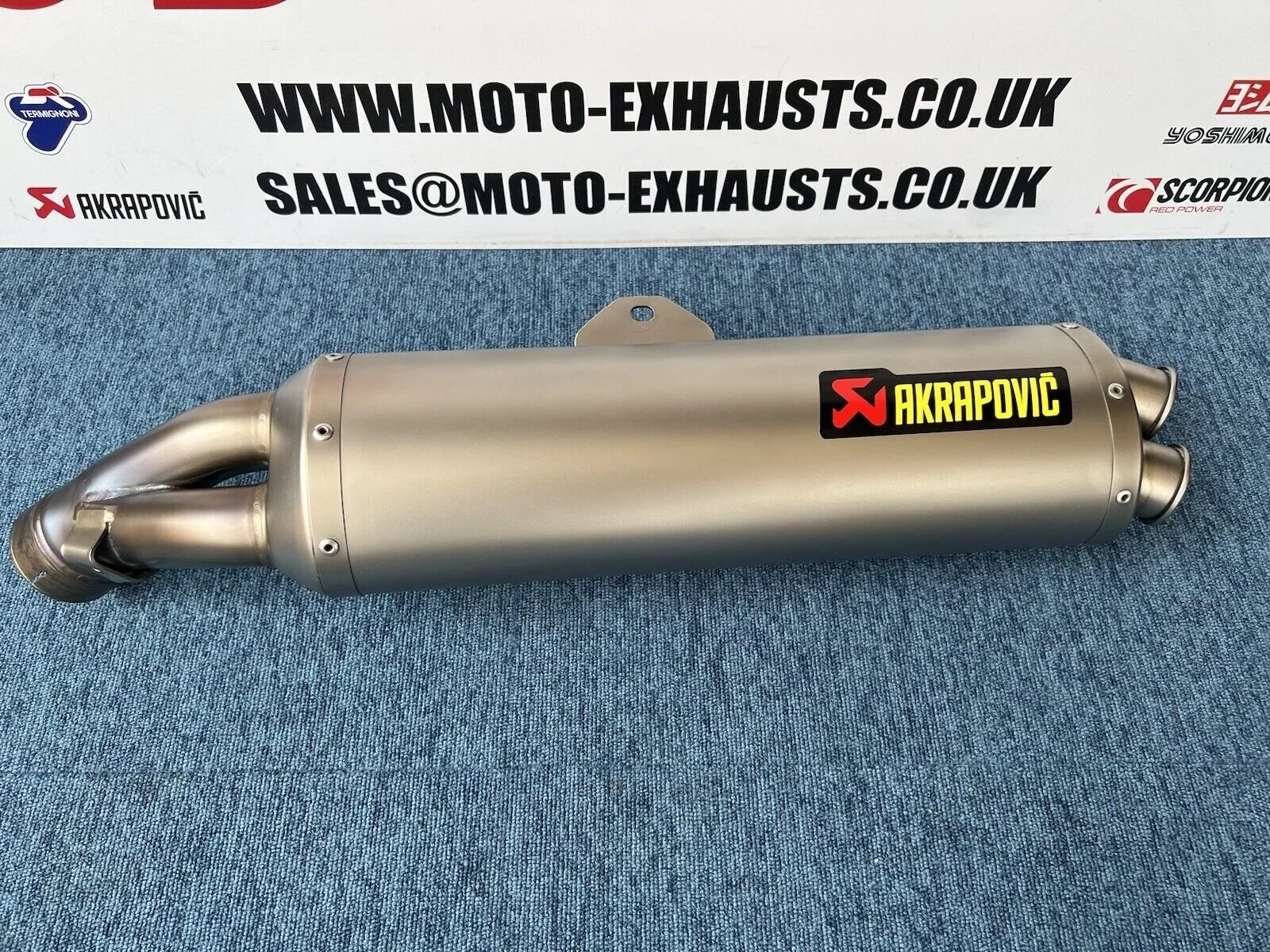 BMW R1200 RT / ST Akrapovic Titanium Exhaust — Moto Exhausts